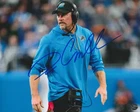 Dan Campbell Signed Autographed Detroit Lions 8x10 Photo With COA-Hologram