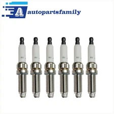 6Pcs Spark Plugs For BMW E60 E90 E92 E93 135i 335i 535i ZGR6STE2 12120037244