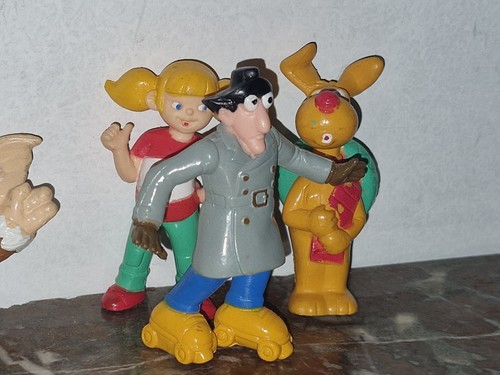 Konvolut 3 Figuren Figuren PVC Inspektor Gadget Sophie Fino Mexikaner Vintage - Bild 2 von 2