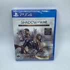 Middle Earth Shadow of War Definitive Edition PlayStation 4 PS4 BRAND NEW SEALED