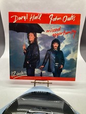 Daryl Hall & John Oates Missed Opportunity 12" Vinyl Single 1988 Record AD1-9728