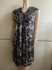H&M Floral Zipped Dress Size 40EUR/14UK