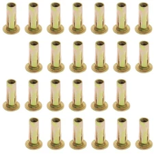25pcs Multi-Grip Rivet-Nut Pre Bulbed Threaded Inserts, M6 Rivet Nut Heavy Duty