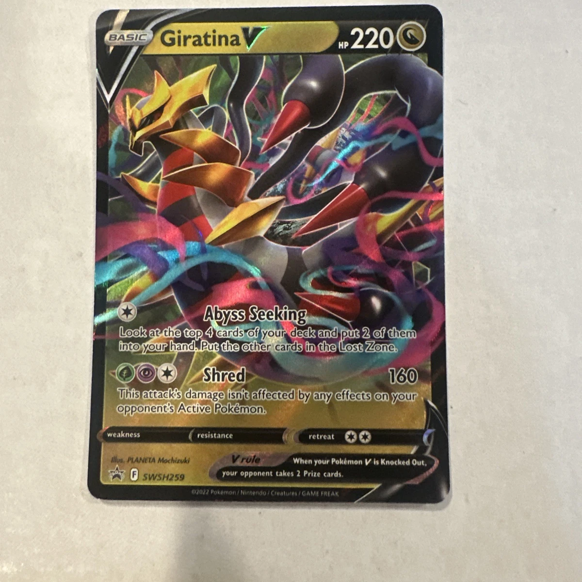 Giratina V Pokémon TCG Cards for sale | eBay