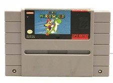 Super Mario World for Nintendo SNES Game Cartridge Only