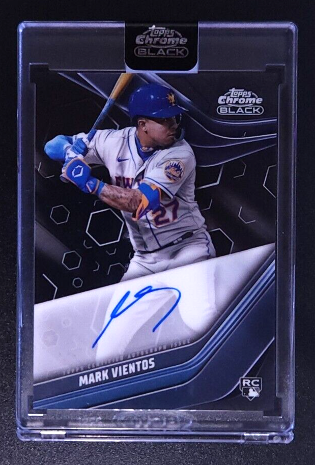 MARK VIENTOS 2023 Topps Chrome Black Rookie RC Autograph AUTO #MV 