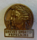 POPULAR SPORTS PATENT badge (old pin)