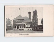 Postcard Post Office Haverhill Massachusetts USA