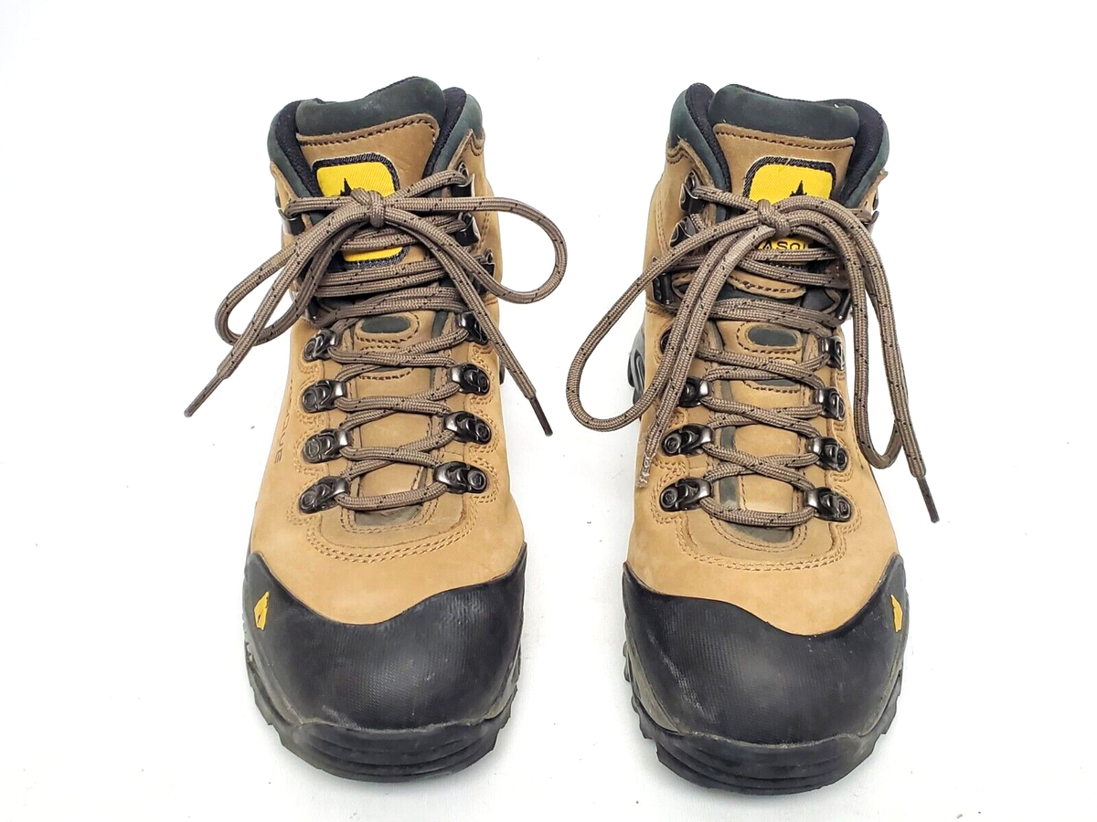 Vasque Wasatch GTX Waterproof Tan Leather Hiking Backpacking 
