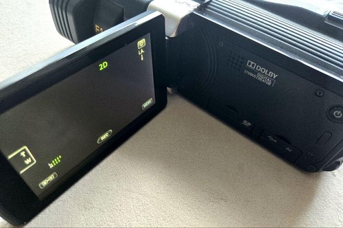 JVC GS-TD1 Everio Full HD Video Camera 3D High Definition Movies Used From JAPAN - Picture 7 of 7