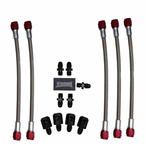 DEVILS 4 PORT DIREKTEINSPRITZKIT METHANOL AEM EDELSTAHL ST RS 1.8T 2.0TFSI MPS - Bild 1 von 7