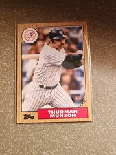 Thurman Munson 2022 TOPPS ARCHIVES Baseball Card