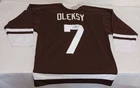 STEVEN OLEKSY Autographed Signed AHL Hockey Jersey Hershey Bears XL Custom JSA