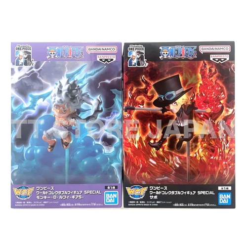 One Piece Monkey D Luffy Sabo Figure Set World Collectable Special Banpresto New