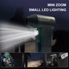 Electric Compressed Air Duster 130000RPM cordless Cleaner Blower For PC Computer