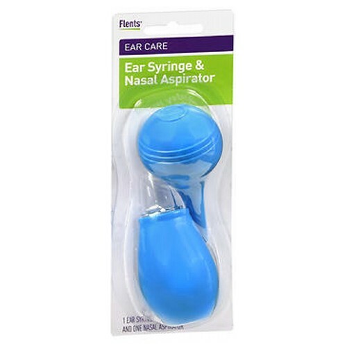 EZY Dose Ear Syringe & Nasal Aspirator Bulb Remove Mucus Wax Baby Child