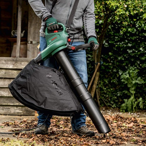 BOSCH GREEN 2300W Electric Leaf Blower Vac Vacuum Shredding Compost Function - Picture 7 of 9