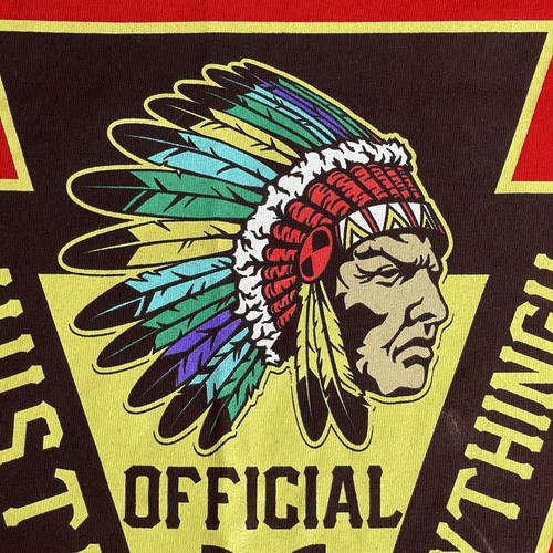 HUSTLE GANG 2003 Hustle Over Everything NATIVE AMERICAN CHIEF Hip Hop T-Shirt XL - Picture 12 of 15