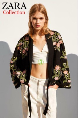 embroidered kimono jacket