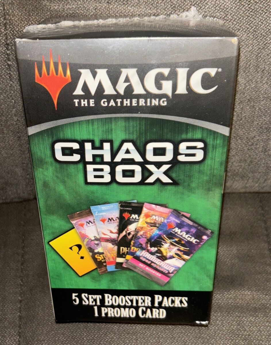 Magic The Gathering 🔥2024 Chaos Box 5 Set Booster Pcks & 1 Magic The Gathering 🔥2024 Chaos Box 5 Set Booster Pcks & 1