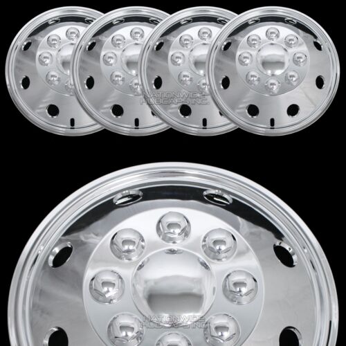 4 for Sprinter 1500 2500 3500 4500 Van 16" Chrome Wheel Covers Full Rim Hub Caps - Picture 1 of 8
