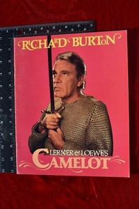 RICHARD BURTON CAMELOT Christine Ebersole Musical BROADWAY Souvenir Program Book