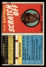 1970 Topps Scratch-Offs Baseball #7 Nate Colbert GD *d2