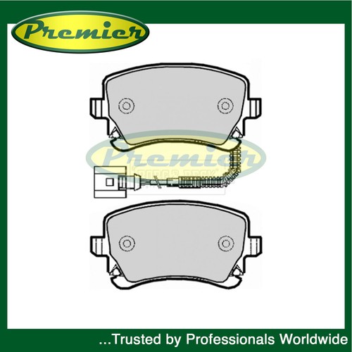 Premier Rear Brake Pads Set Fits Audi A4 A8 A6 VW Phaeton 3D0698451 eBay
