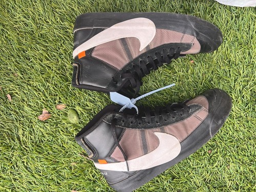 Nike X Off-white Blazer Mid Grim Reapers Size 9 With og Box! Good Condition! - 第 4/9 張圖片
