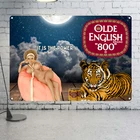 Vintage Style Olde English 800 Reign Supreme Malt Liquor Beer Metal Sign