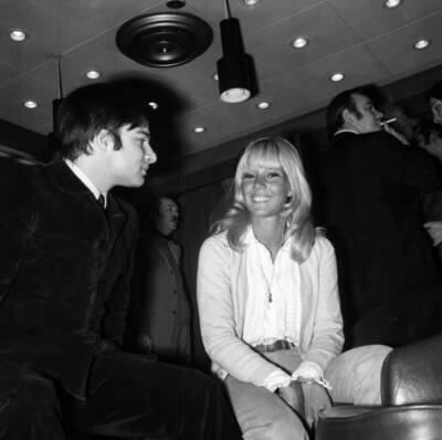 Orly Salon d'honneur Sylvie Vartan Orly France March 25 1968 Old Photo