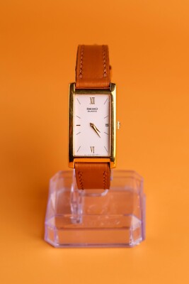 SEIKO tank SPIRIT 7N89 ブレゲ数字 エナメル 未使用箱付き Seiko 7N89-F010 Rectangular Tank Case 40x24mm Mens Quartz Watch | eBay
