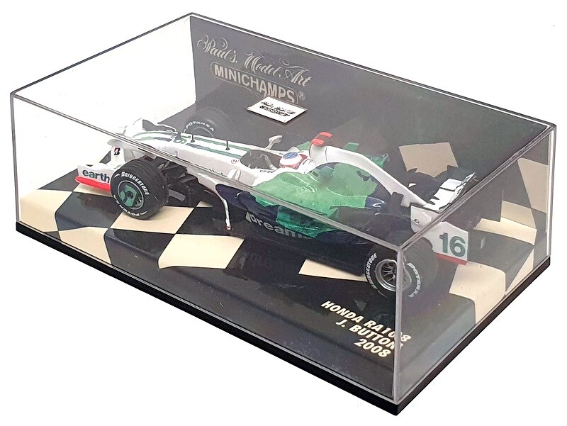 Minichamps 1/43 Scale 400 080016 - F1 Honda RA108 #16 J