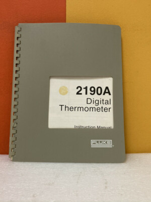 Thermometers - Fluke 2190A Digital Thermometer