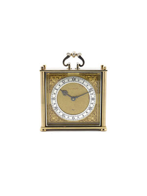 Bucherer / Imhof Stiluhr Tischuhr von Imhof gefertigt 50's