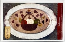2017 Sew Cherished Sewing Pattern 132 Fall Harvest Wall Hanging/Decor Tray 16059