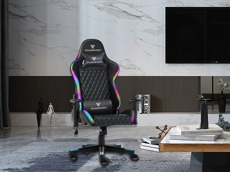 Light up cheap computer chair