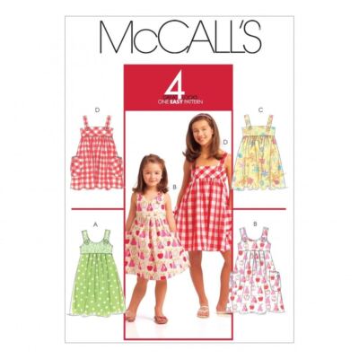 McCalls Schnittmuster 5613 Alter: 7-8-10-12-14