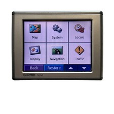 Garmin Nuvi 350 NA GPS Unit Only Working Well Navigation Touchscreen Needs Cord