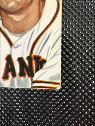 1953 Red Man Whitey Lockman NY Giants All-Star Baseball Card #7N - Picture 6 of 11
