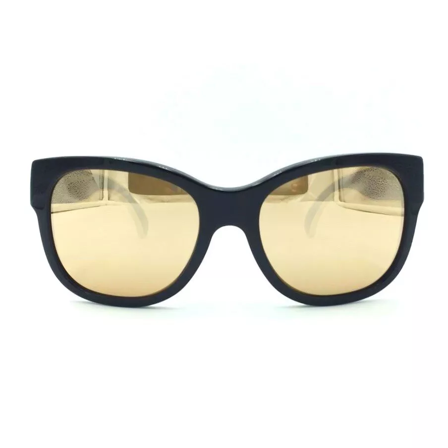 Chanel Gold Trim Sunglasses — BLOGGER ARMOIRE