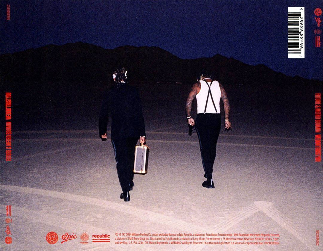 FUTURE/METRO BOOMIN WE DON'T TRUST YOU NEW CD 196588989629| eBay FUTURE/METRO BOOMIN WE DON'T TRUST YOU NEW CD 196588989629| eBay
