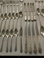 Wm Rogers Mfg. Co. Original Rogers 1939 Reflection 46 Piece Set No Case