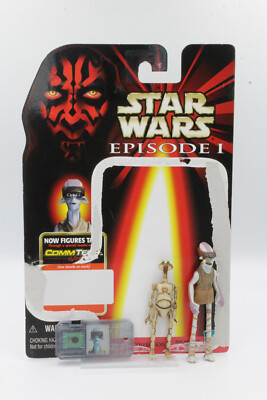 Star Wars Ody Mandrell + Otoga - 222 Episode 1 Komplett Hasbro 1998 3,75''