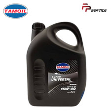 15W40 OLIO MOTORE TAMOIL SUPER UNIVERSAL  ACEA A2/B2 E2 4 LITRI