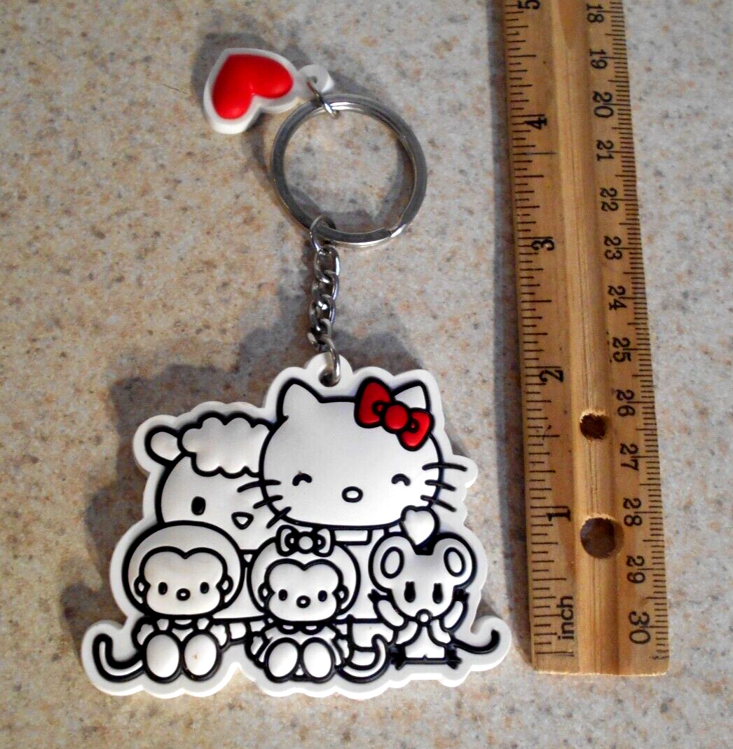 Sanrio Hello Kitty Never have Too Many Friends 2012 Lic. Keychain