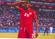 Jonathan David Canada Kit Lille Hand Signed A4 Photo & COA (1)