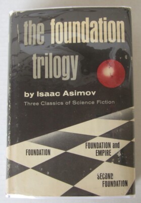 The Foundation Trilogy by Isaac Asimov HC Doubleday Book Club Edition (1977) S44