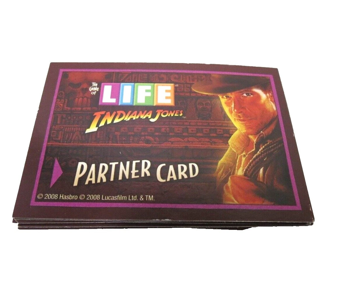 Indiana Jones Board Game Pieces & Parts