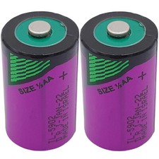 2Pcs Hi-Capacity TADIRAN TL-5902 3.6V 1/2 AA ER14250 SL350/750 TL-2150 Battery